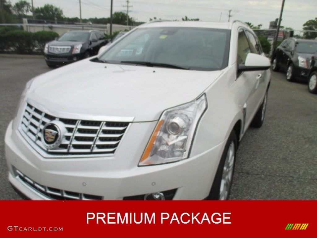 2015 SRX Premium - Platinum Ice Tricoat / Shale/Brownstone photo #1