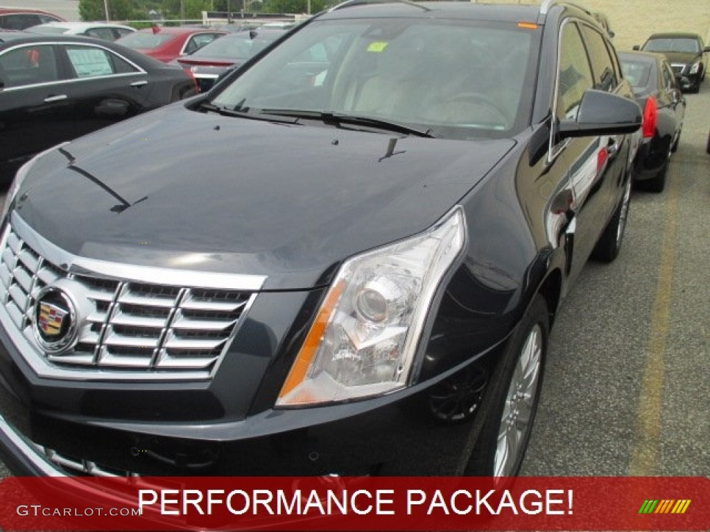 2015 SRX Performance AWD - Sapphire Blue Metallic / Shale/Brownstone photo #1