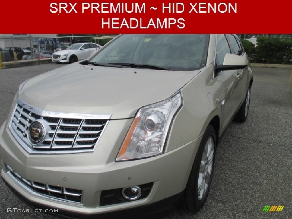 2015 SRX Luxury - Silver Coast Metallic / Shale/Brownstone photo #1