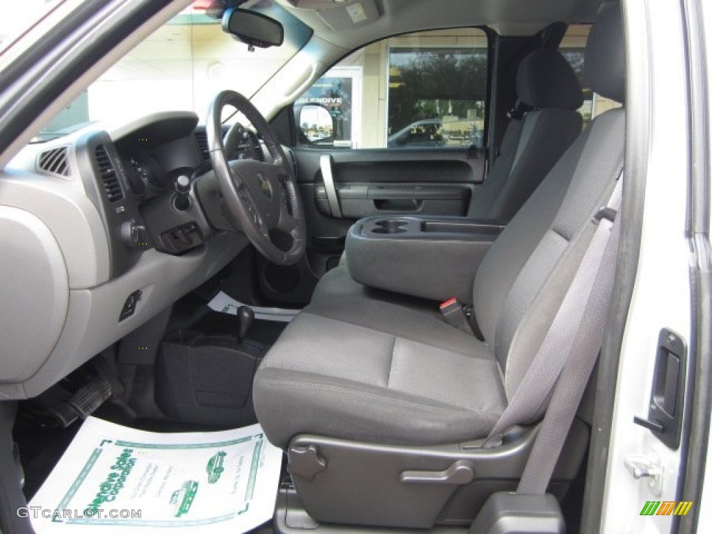 2011 Silverado 1500 LS Extended Cab 4x4 - Sheer Silver Metallic / Dark Titanium photo #15