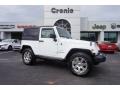 Bright White - Wrangler Sahara 4x4 Photo No. 1