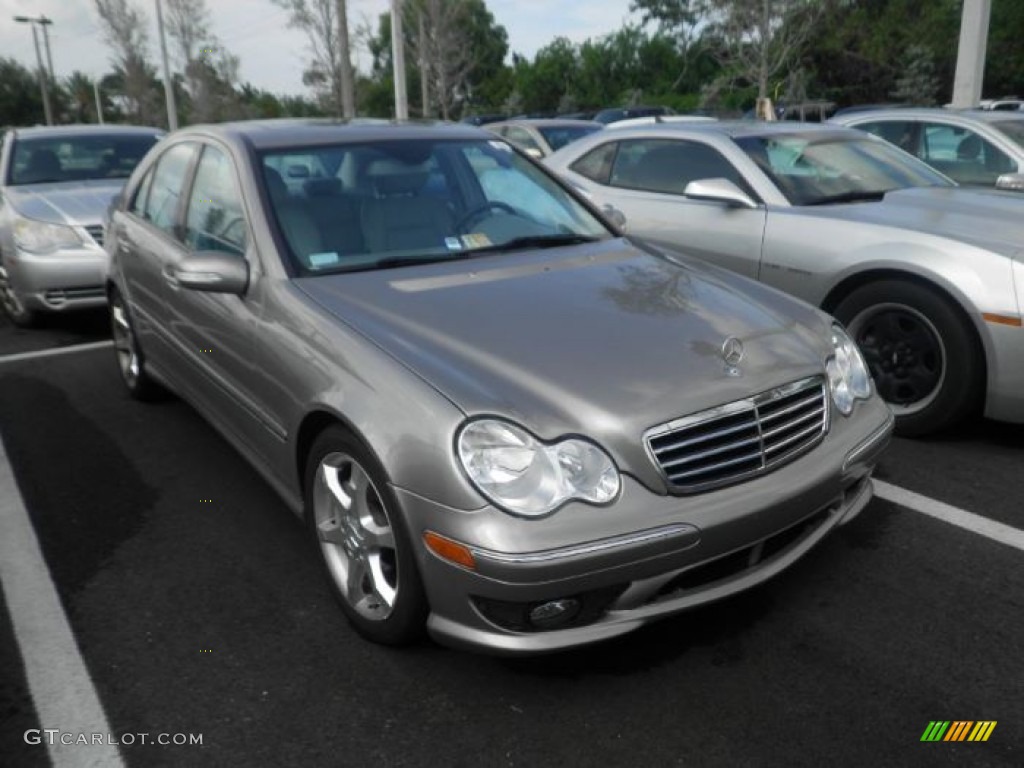 2007 C 230 Sport - Pewter Metallic / Ash photo #2