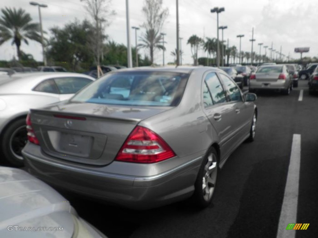 2007 C 230 Sport - Pewter Metallic / Ash photo #3