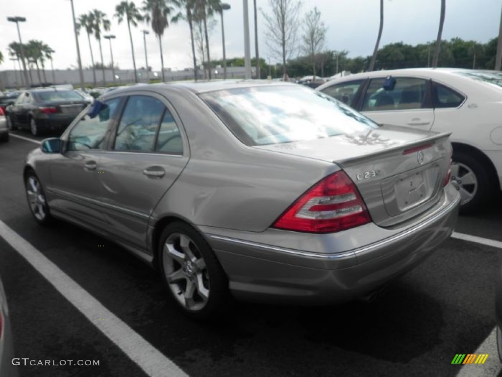 2007 C 230 Sport - Pewter Metallic / Ash photo #4