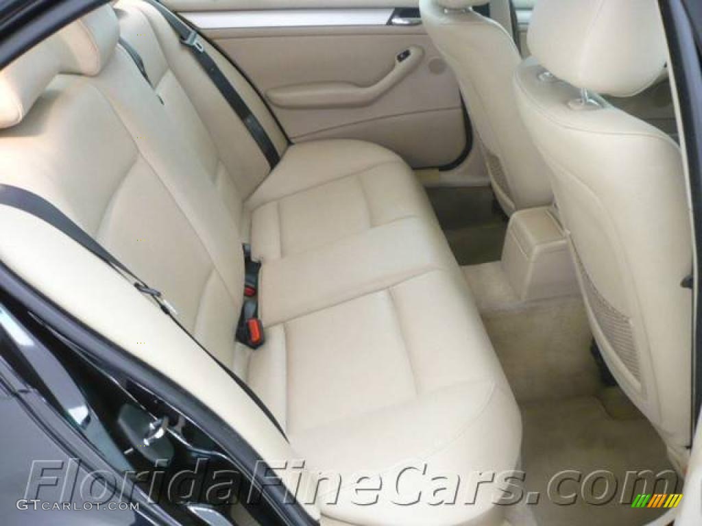 2003 3 Series 325i Sedan - Jet Black / Beige photo #14