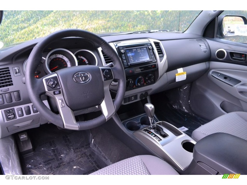 2015 Tacoma V6 Access Cab 4x4 - Black / Graphite photo #5