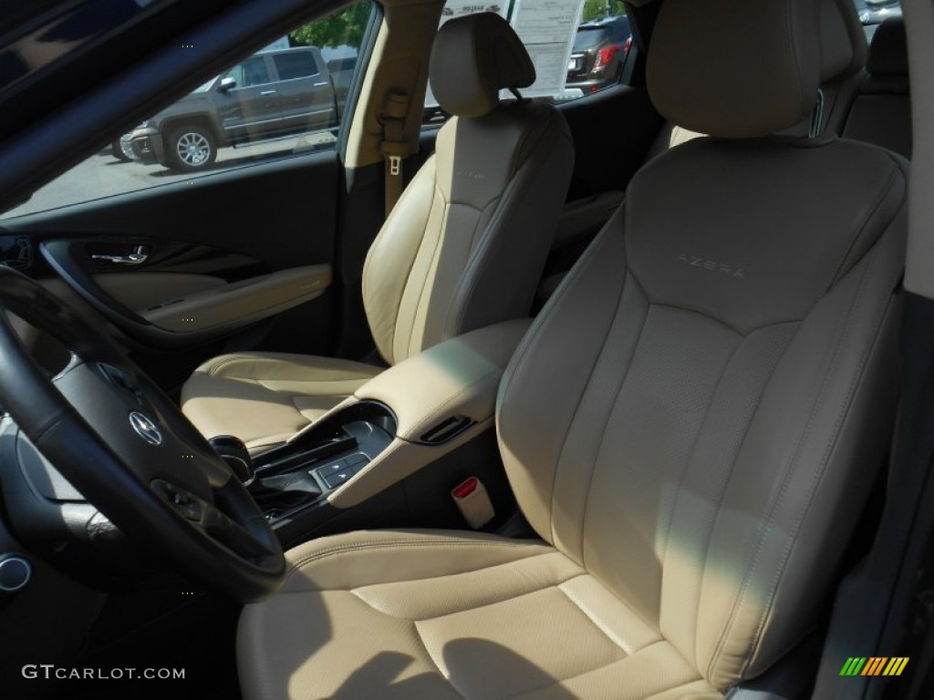 2013 Azera  - Midnight Blue Pearl / Graphite Black photo #14