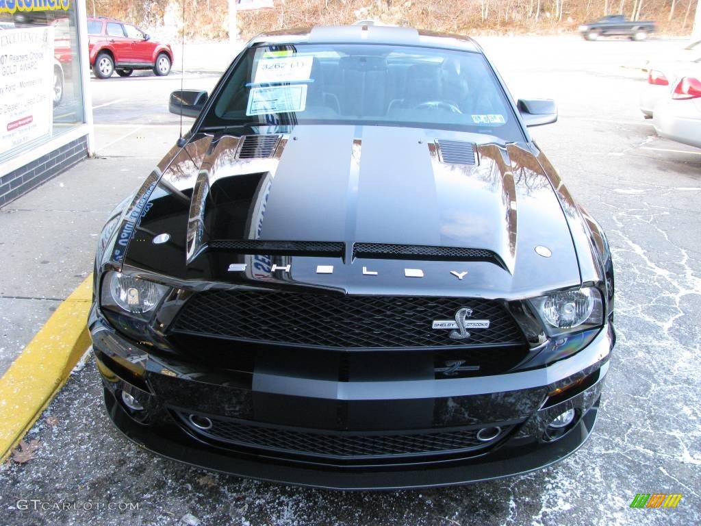 Black 2009 Ford Mustang Shelby GT500KR Coupe Exterior Photo #10617306