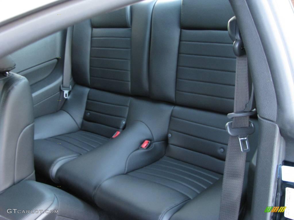 Black/Black Interior 2009 Ford Mustang Shelby GT500KR Coupe Photo #10617396