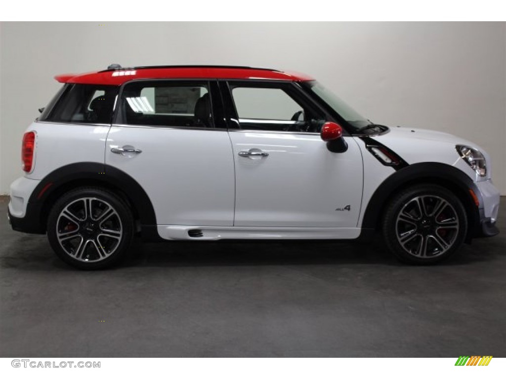 Light White 2015 Mini Countryman John Cooper Works All4 Exterior Photo #106175332