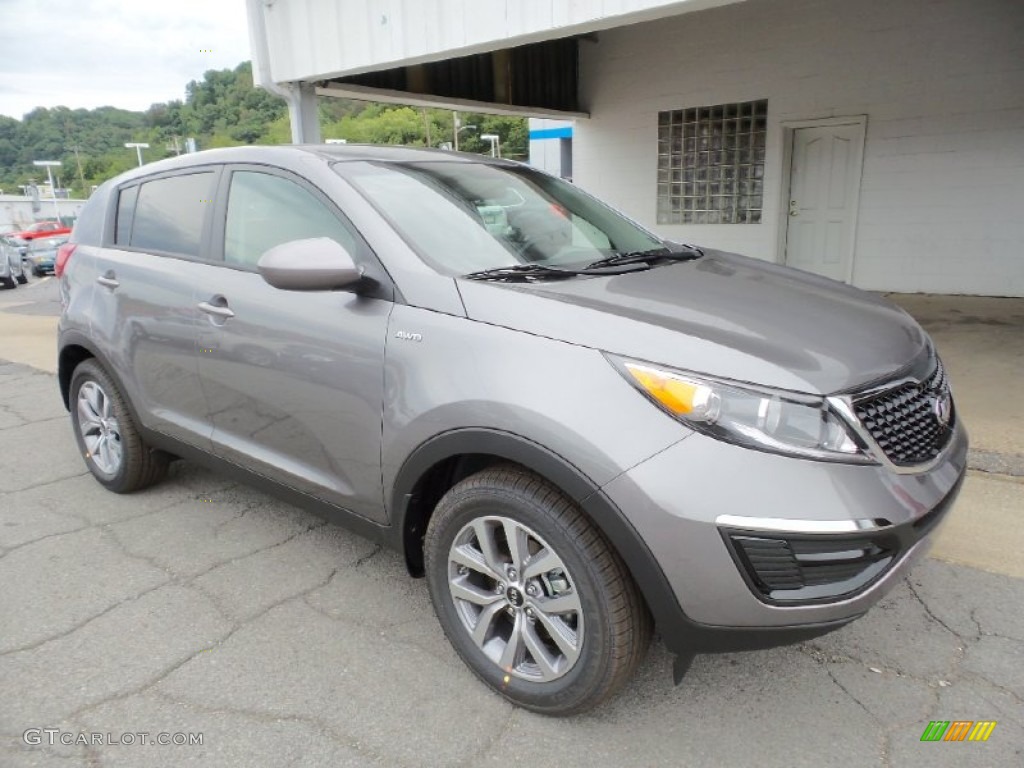 Mineral Silver 2016 Kia Sportage LX AWD Exterior Photo #106178359