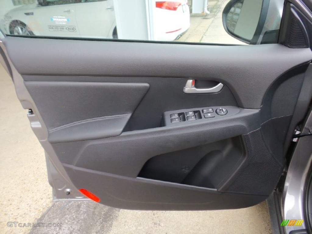 2016 Kia Sportage LX AWD Black Door Panel Photo #106178475