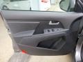 Black 2016 Kia Sportage LX AWD Door Panel