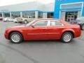 2008 Inferno Red Crystal Pearl Chrysler 300 LX  photo #9