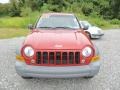 2005 Flame Red Jeep Liberty Sport 4x4  photo #2