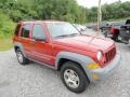 2005 Flame Red Jeep Liberty Sport 4x4  photo #3