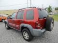 2005 Flame Red Jeep Liberty Sport 4x4  photo #7