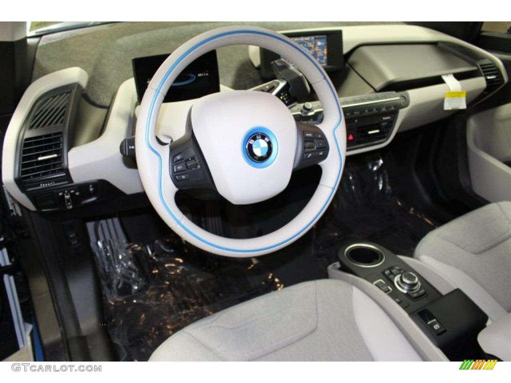 Mega Carum Spice Grey Sensatec & Carum Spice Grey Cloth Interior 2015 BMW i3 Standard i3 Model Photo #106179430