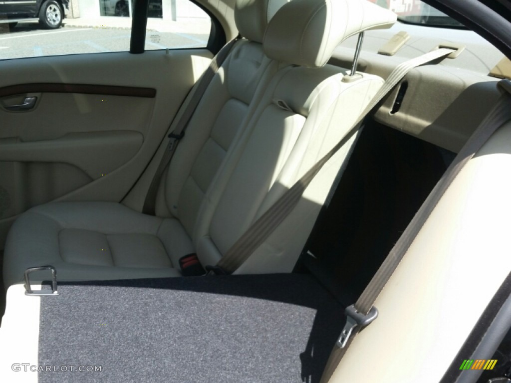 2008 S80 T6 AWD - Black / Sandstone Beige photo #9