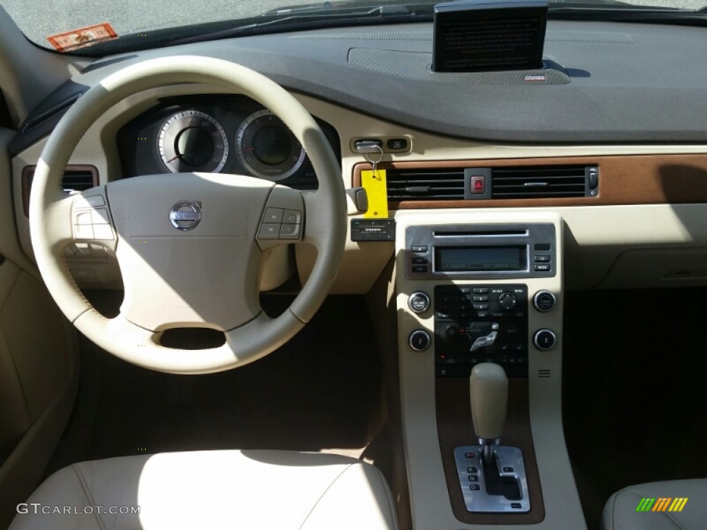 2008 S80 T6 AWD - Black / Sandstone Beige photo #10