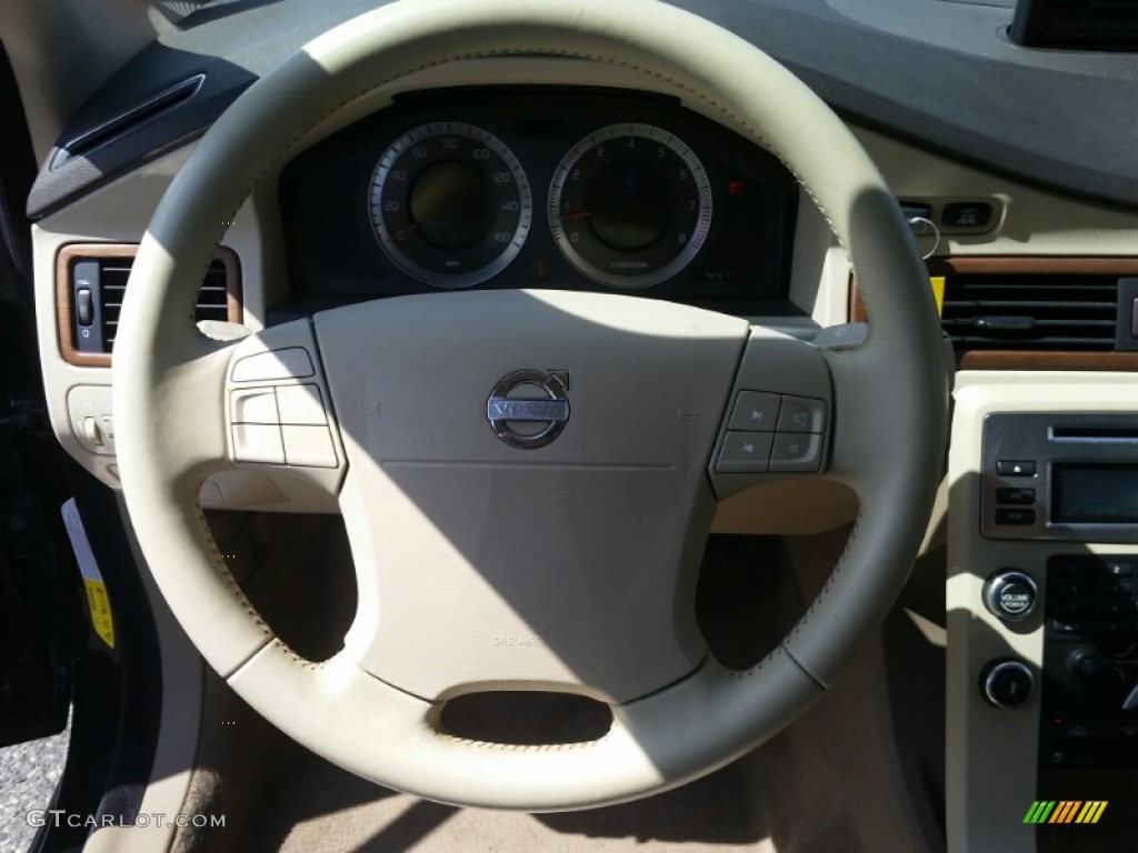 2008 S80 T6 AWD - Black / Sandstone Beige photo #18