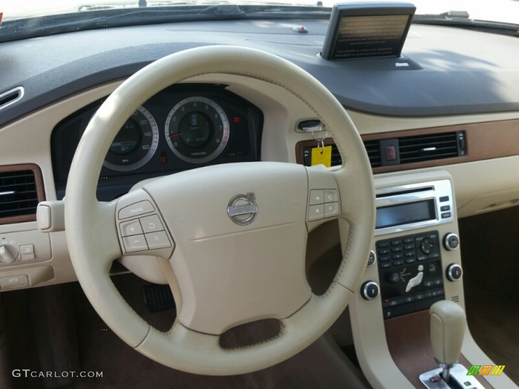 2008 S80 T6 AWD - Black / Sandstone Beige photo #26