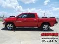 2012 Flame Red Dodge Ram 1500 Outdoorsman Crew Cab 4x4  photo #3