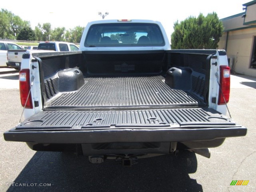 2008 F350 Super Duty XL Crew Cab 4x4 - Oxford White / Camel photo #6