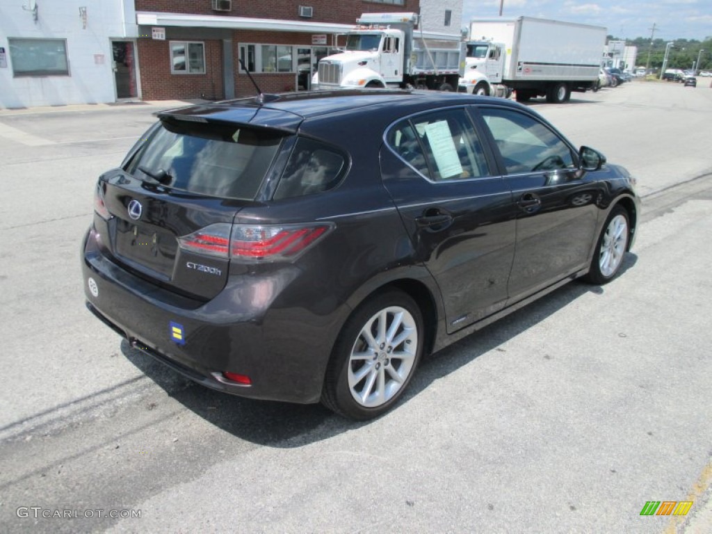 2012 CT 200h Hybrid Premium - Fire Agate Pearl / Caramel Nuluxe photo #3