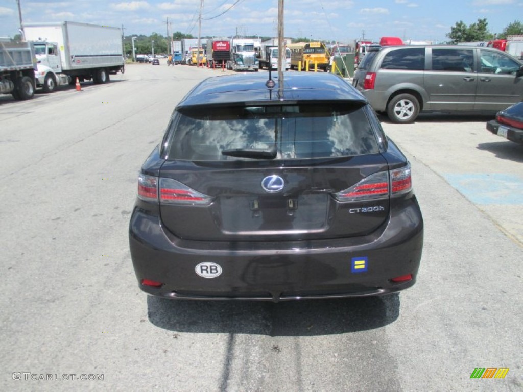 2012 CT 200h Hybrid Premium - Fire Agate Pearl / Caramel Nuluxe photo #15