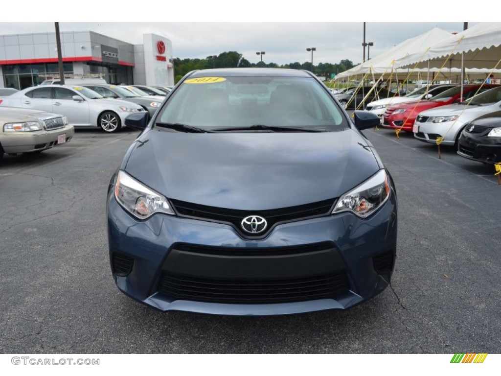 2014 Corolla LE - Slate Metallic / Ash photo #27