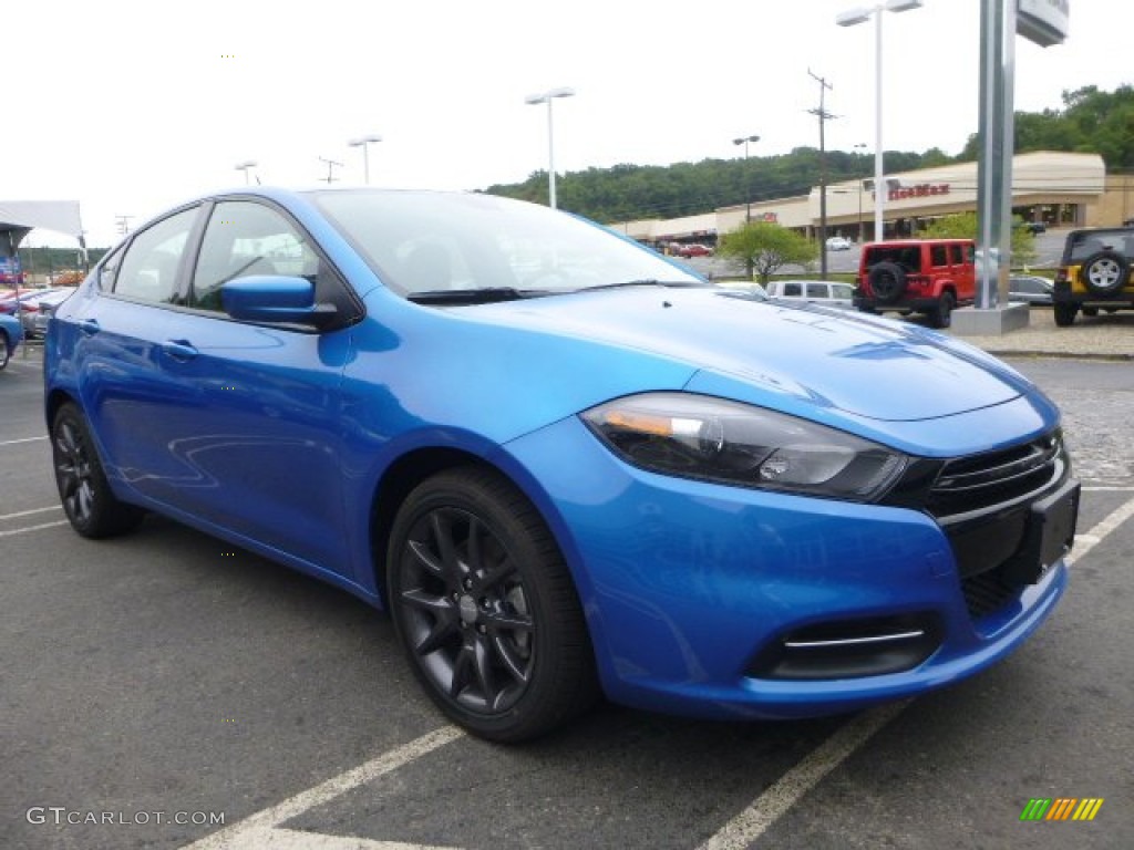 Laser Blue Pearl 2015 Dodge Dart SE Exterior Photo #106187515