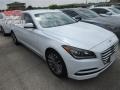 2015 Casablanca White Hyundai Genesis 3.8 Sedan  photo #1