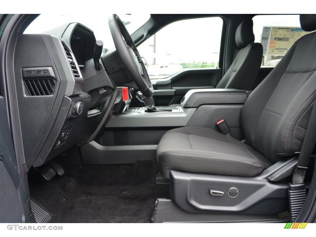 2015 F150 XLT SuperCrew - Tuxedo Black Metallic / Black photo #9