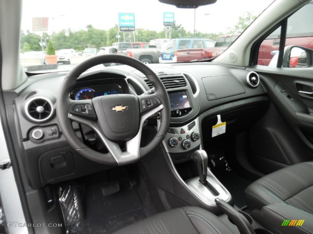 Jet Black Interior 2015 Chevrolet Trax LT AWD Photo #106195840