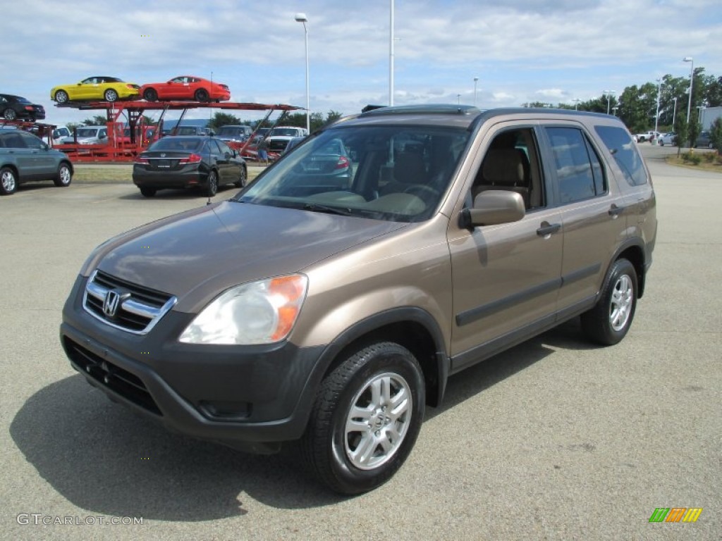 2003 CR-V EX 4WD - Mojave Mist Metallic / Saddle photo #5