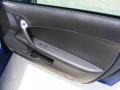 Ebony 2007 Chevrolet Corvette Z06 Door Panel
