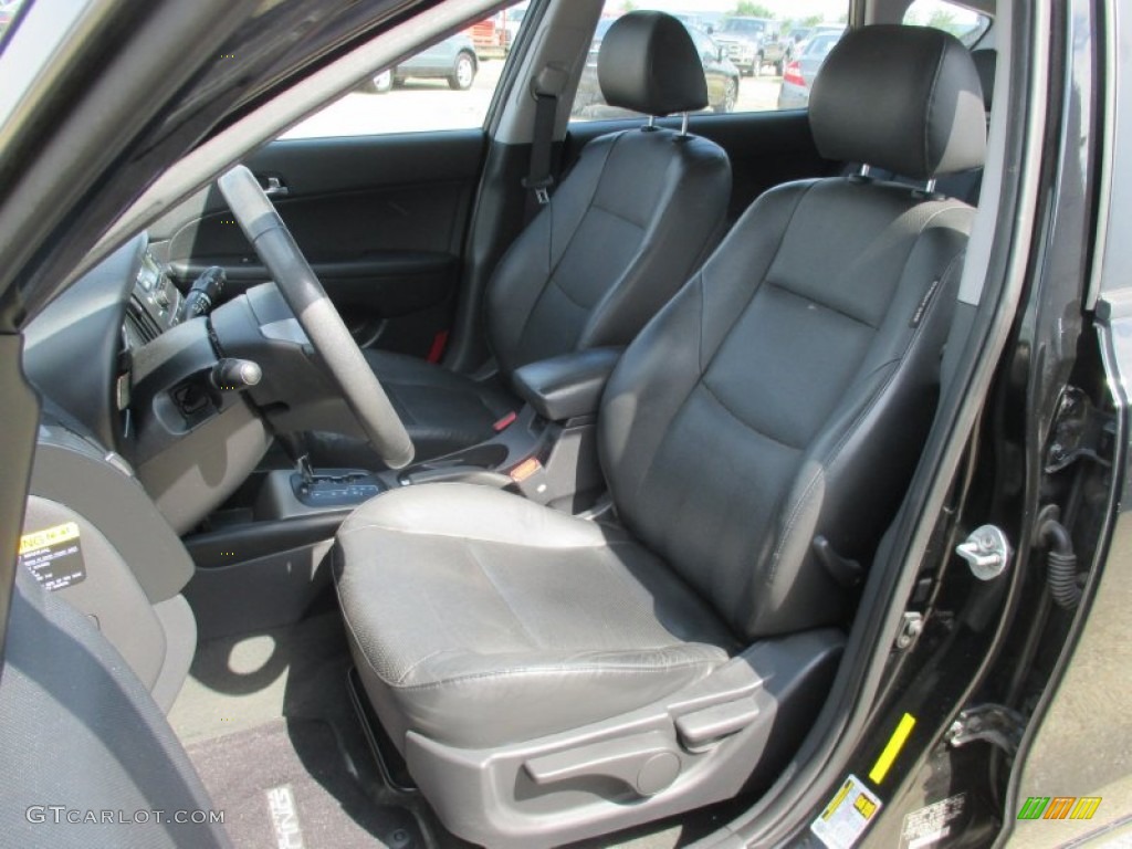 2012 Elantra SE Touring - Black Noir Pearl / Black photo #9