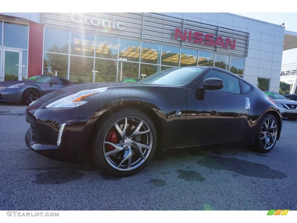 2016 370Z Sport Coupe - Magnetic Black / Black photo #1