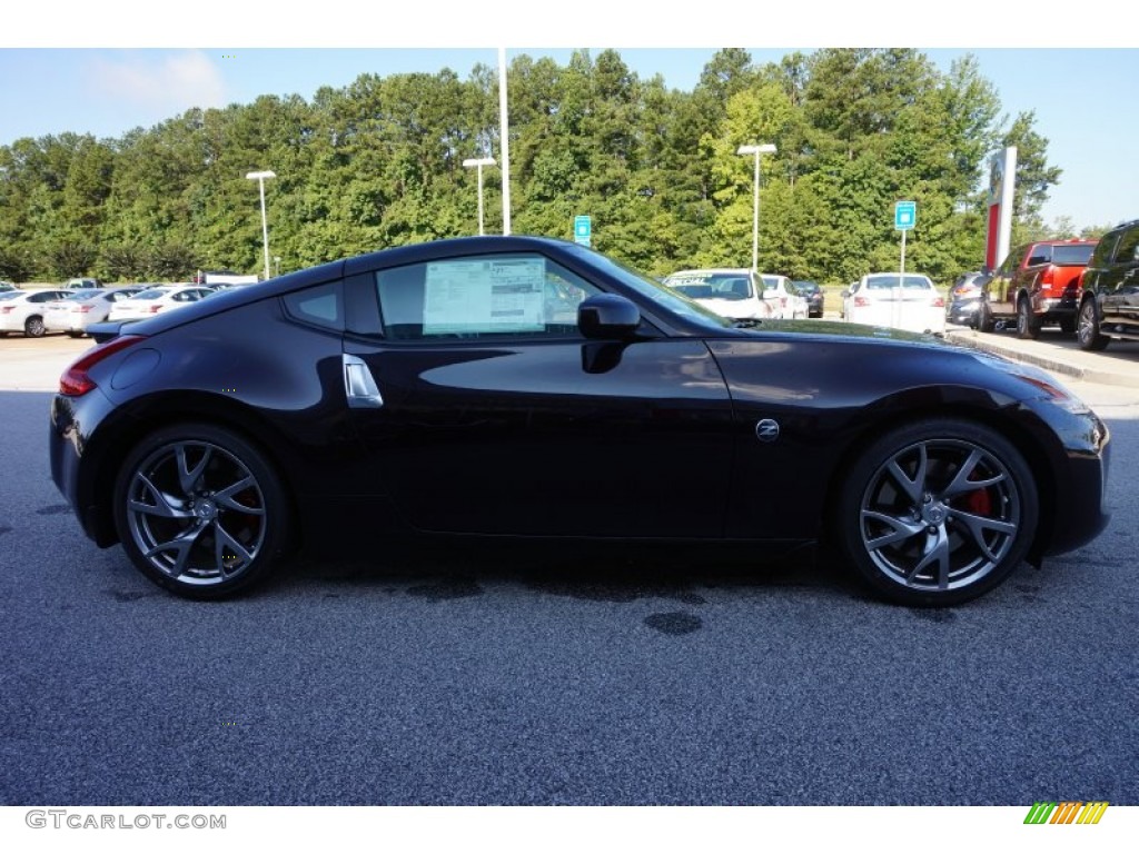 Magnetic Black 2016 Nissan 370Z Sport Coupe Exterior Photo #106198318
