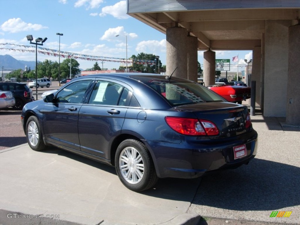 2008 Sebring Touring Sedan - Modern Blue Pearl / Dark Khaki/Light Graystone photo #3