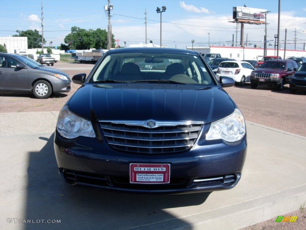 2008 Sebring Touring Sedan - Modern Blue Pearl / Dark Khaki/Light Graystone photo #8