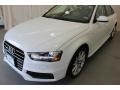 Ibis White - A4 2.0T Premium Plus quattro Photo No. 3