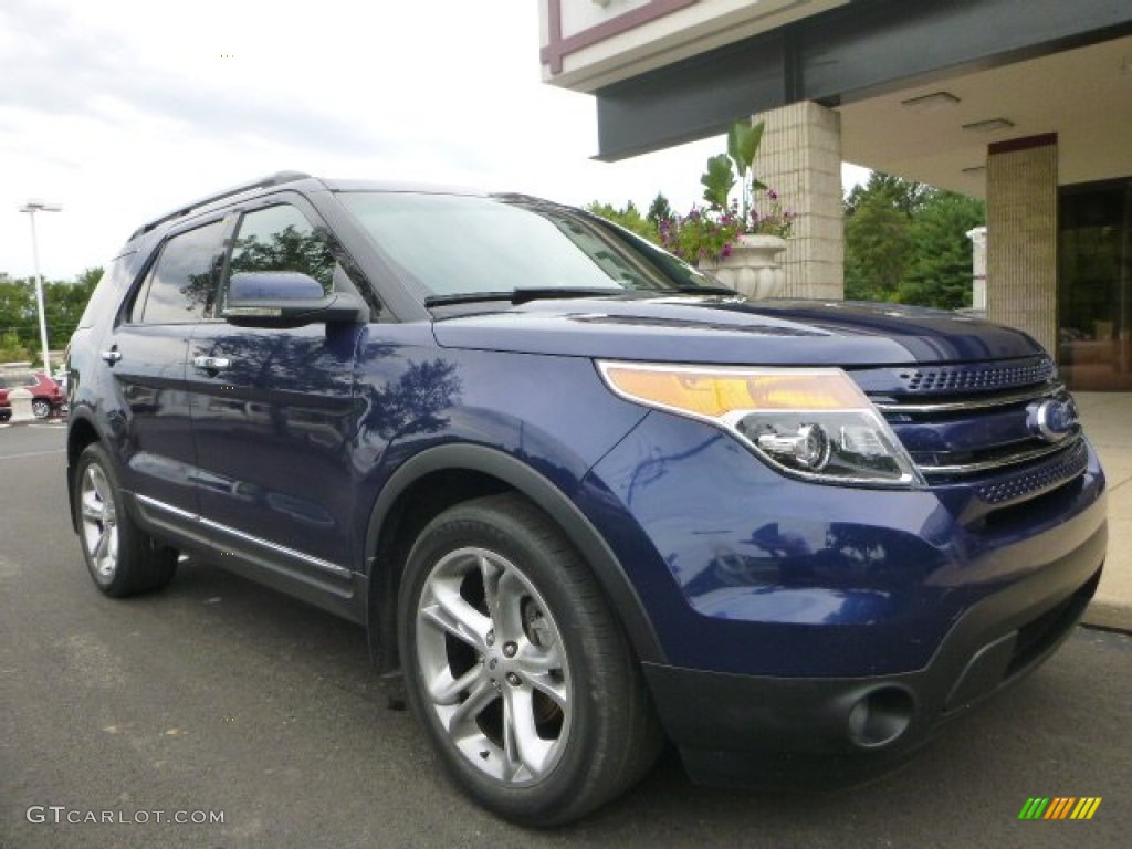 Dark Pearl Blue Metallic 2012 Ford Explorer Limited 4WD Exterior Photo #106205667