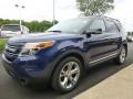 2012 Dark Pearl Blue Metallic Ford Explorer Limited 4WD  photo #5