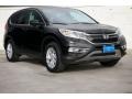 2015 Crystal Black Pearl Honda CR-V EX  photo #1