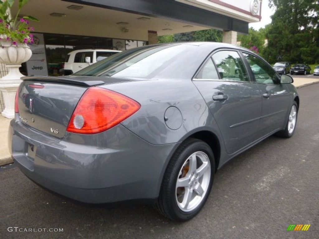 2007 G6 V6 Sedan - Granite Metallic / Ebony photo #6