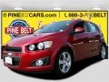 Crystal Red Tintcoat 2013 Chevrolet Sonic LTZ Hatch