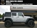 2010 Bright Silver Metallic Jeep Wrangler Unlimited Rubicon 4x4  photo #1