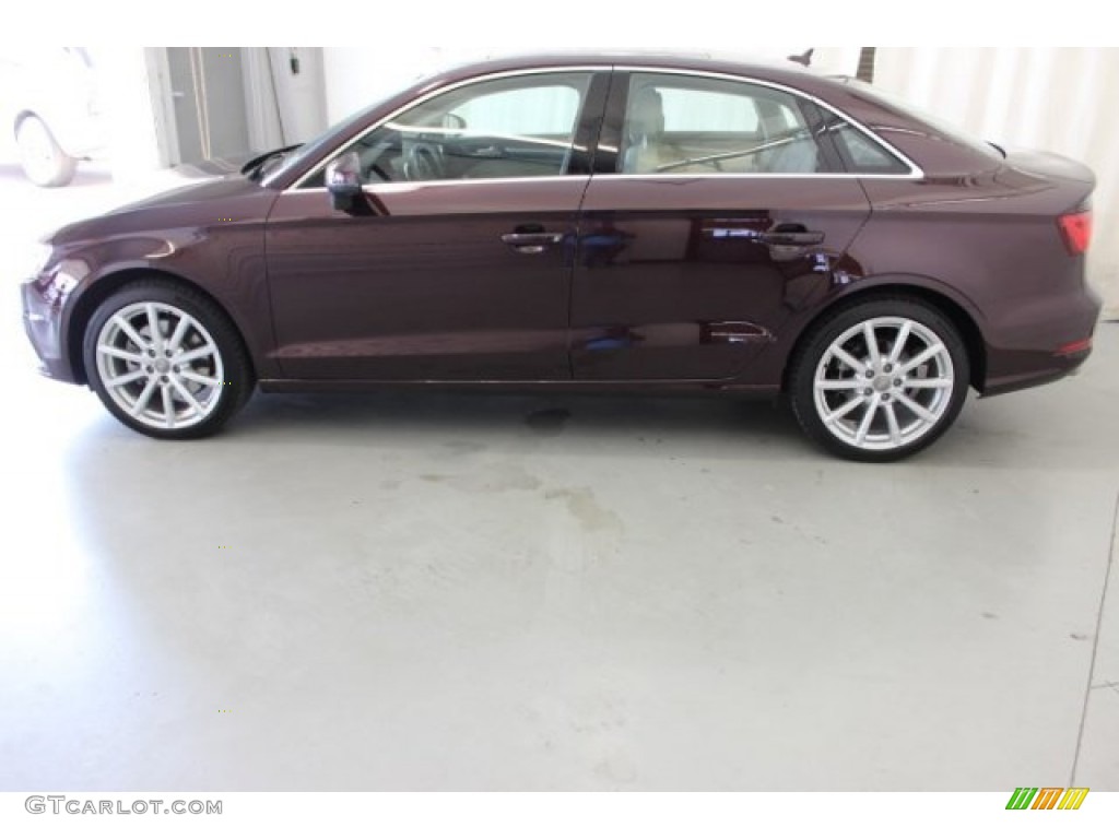 Shiraz Red Metallic 2015 Audi A3 1.8 Premium Plus Exterior Photo #106207993